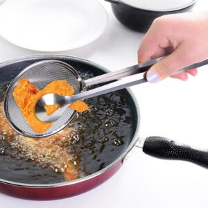 2-in-1 Stainless Steel Filter Spoon with Clip | 2-in-1 Stainless Steel Filter Spoon with Clip Price in Pakistan | Oil Filter Spoon | Multifunctonal Spoon