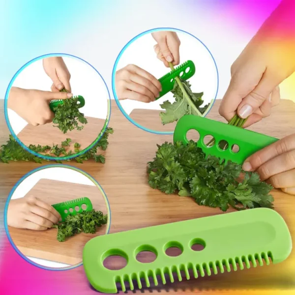 Kitchen Herb Comb | Herb Comb Price in Pakistan | Herb Comb | Multifunctional Gadget | Leaf Remover Tool | Creative Leaf Remover | Vegetable Leaf Peeler