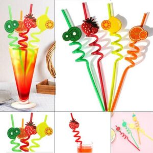 Colourful Spiral Straw | Colourful Spiral Straw Price in Pakistan | Muliticolour Straw | Spiral Straw | Fancy Straw | Reuseable Straw | Stylish Straw