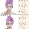 Hair Dry Towel | Towel | Bath Towel | Hair Wrap | Dry Hair Towel | Microfibar Hair Towel | Women Hair Wrap Towel | Hair Dryer Cap