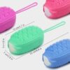 Silicone Bath Sponge | Bath brush | Body Bath Brush | Silicone Brush | Silicone bubble bath brush | Body Cleaning Bath Brush