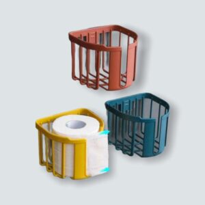 Wall Mounted Toilet Holder | Toilet Holder | Toilet Paper Roll Holder | Tissue Holder | Toilet Paper Holder | Toilet Paper Basket