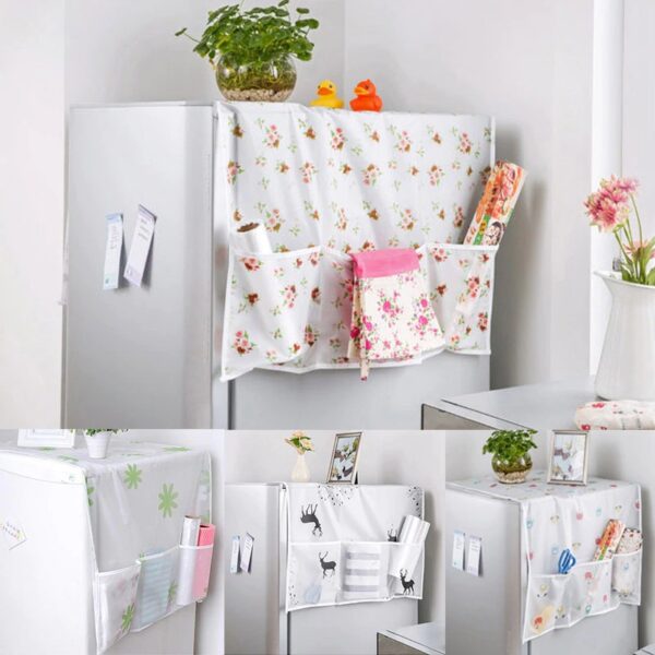 Fridge Cover | Fridge Cover Price in Pakistan | Fridge Cover with Pockets | Printed Fridge Cover | Refrigerator Cover | Fridge Cover Sheet