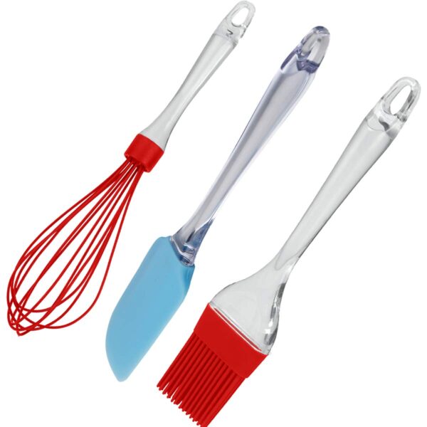 Silicone Baking Kit (3 pcs set) | Silicone Baking Kit Price in Pakistan | Baking Tool | Baking Kit | Cooking Tools | Multipurpose Cooking Tools