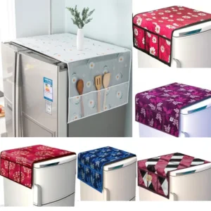 Fridge Cover | Fridge Cover Price in Pakistan | Fridge Cover with Pockets | Printed Fridge Cover | Refrigerator Cover | Fridge Cover Sheet