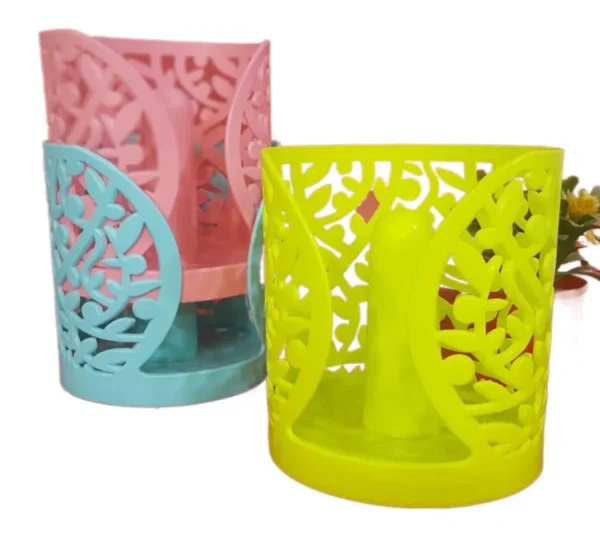 Floral Tissue Holder | Floral Tissue Holder Price in Pakistan | Tissue Holder | Tissue Holder for Kitchen | Tissue roll Holder | Plastic Tissue Holder