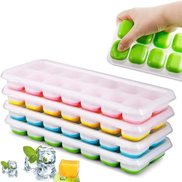 Silicone Ice Cube Tray | Silicone Ice Cube Tray Price in Pakistan | Ice Cube Tray | Ice Cube Tray with Lid | Ice Cube Maker | Ice Cube Mold