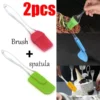 Silicone Brush and Spatula | Silicone Brush and Spatula Price in Pakistan | Bbq Brush and Spatula | Mini Brush and Spatula | Spatula and Brush Set