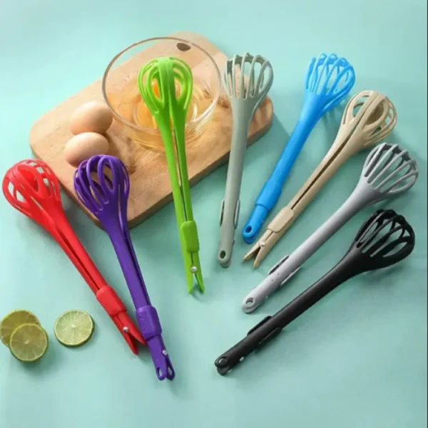 Plastic Egg Tong | Plastic Egg Tong Price in Pakistan | Tong | Multipurpose Tong | 2 in 1 Whisk and Tong | Egg Holder | Noodles Holder