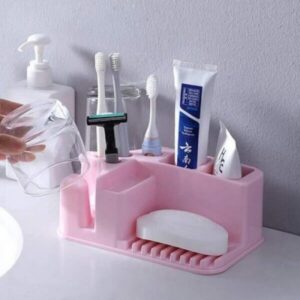 Toothbrush Soap Holder | Soap Holder | Plastic Toothbrush Holder | Bathroom Holder | Soap Dish & Toothbrush Holder | Toothbrush Soap Dispenser