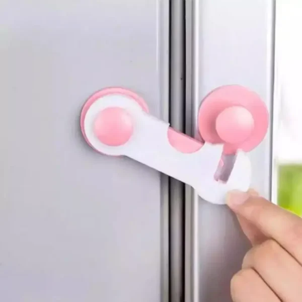 Baby Safety Lock | Child Safety Lock | Plastic Lock | Fridge Lock | Drawer Lock | Cabinet Lock | Kids Safety Door Lock | Lock For Child Safety