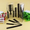 10 Pcs/Set Hairdressing Combs | Professional Hair Combs | Combs Anti-Static Salon | Styling Tool Set Combs | Multifunctional Hair Design