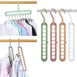 9-Holes Rotating Hangers | Closet Space Saver | Hangers Organizer | Multipurpose hanger | Smart Cloth Organizing Hanger | Clothes Hangers