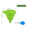 Foldable Kitchen Funnel | Liquid Oil Hopper | Tool Kitchen Funnel | Silicone Funnel | Oil Water Funnel | Funnel For Water Bottle Liquid Transfer