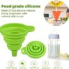 Foldable Kitchen Funnel | Liquid Oil Hopper | Tool Kitchen Funnel | Silicone Funnel | Oil Water Funnel | Funnel For Water Bottle Liquid Transfer