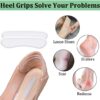 Transparent Liner Insole | Gel Silicone Heel Grip | Insole Shoe | Foot Care Protector | Patch Pain Relief | Shoe Insert Pads | Feet Cushion Shoes Insoles