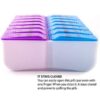 Travel Pill Box - Pill Box Organizer - Disposable Plastic Pill Box - Small Pill Container - Portable Travel Cute Pill Box - Weekly Pill Organizer